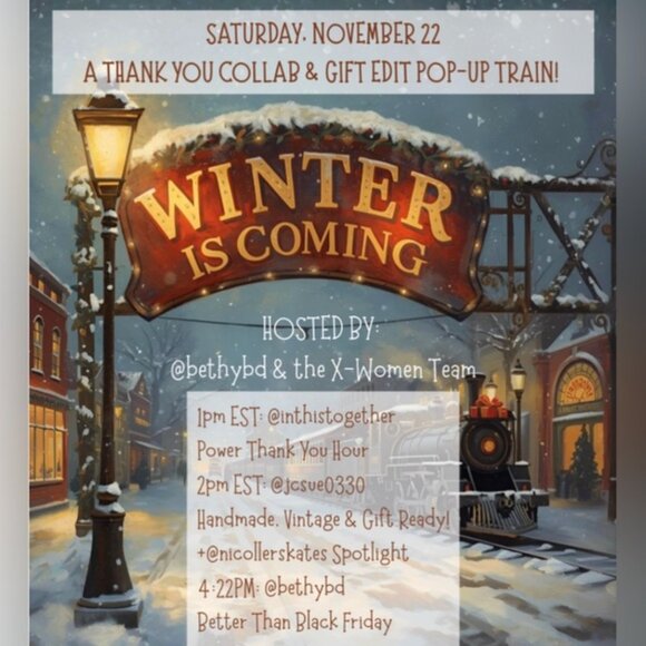 Tray Open for the Anything POSHable Train TODAY @8pm EST & Sunday @5pm EST! - Picture 2 of 10